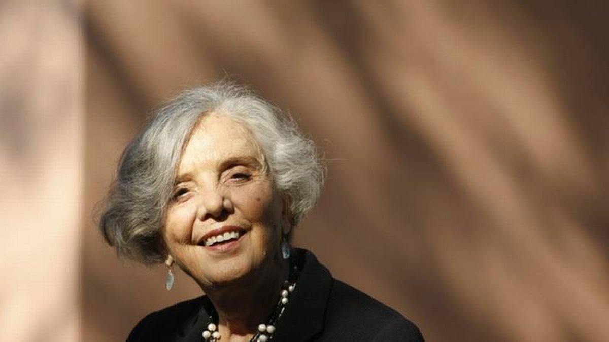 La escritora mejicana Elena Poniatowska.