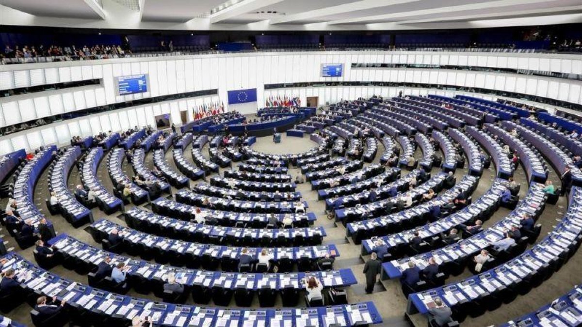 El Parlamento Europeo en una imagen de archivo.