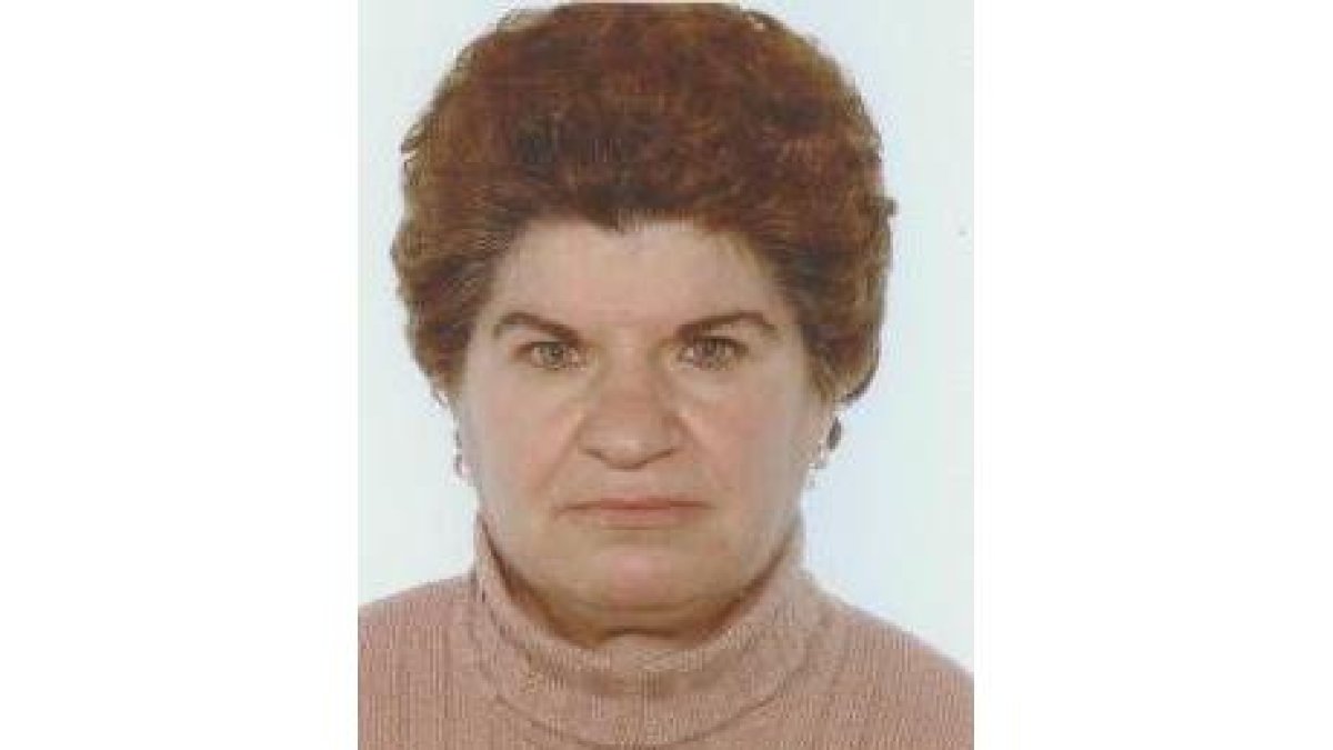 Aurora Villar, vecina de Armunia, desaparecida el pasado viernes