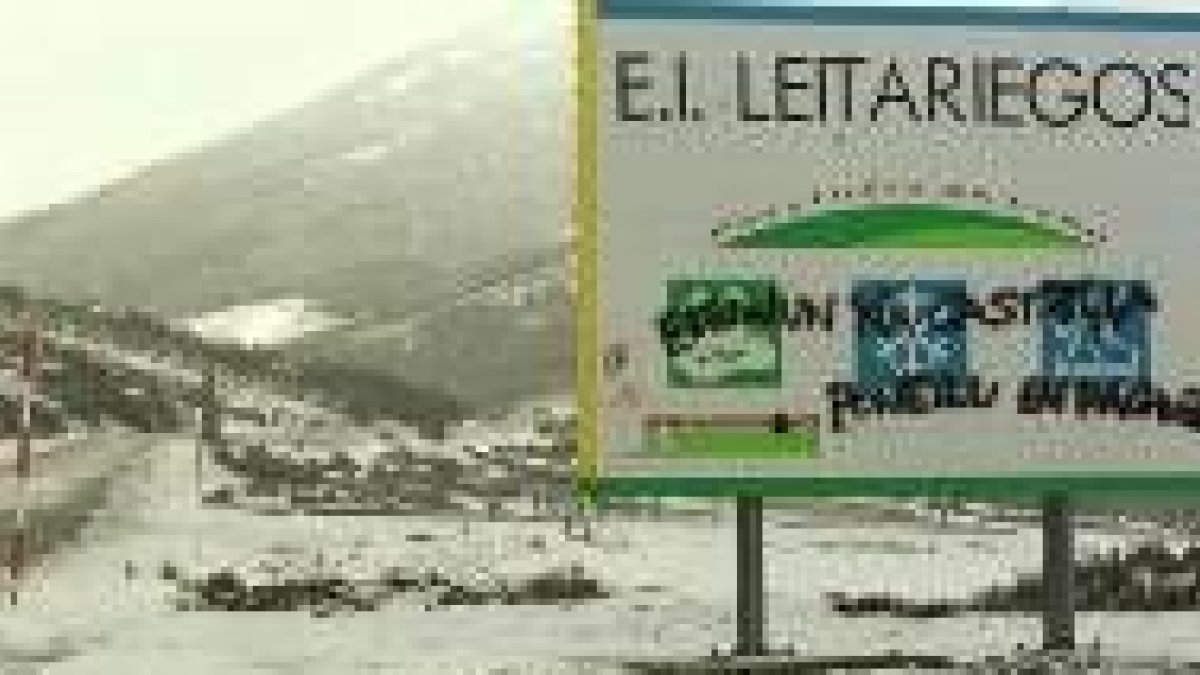 Imagen del acceso a Leitariegos por la vertiente leonesa