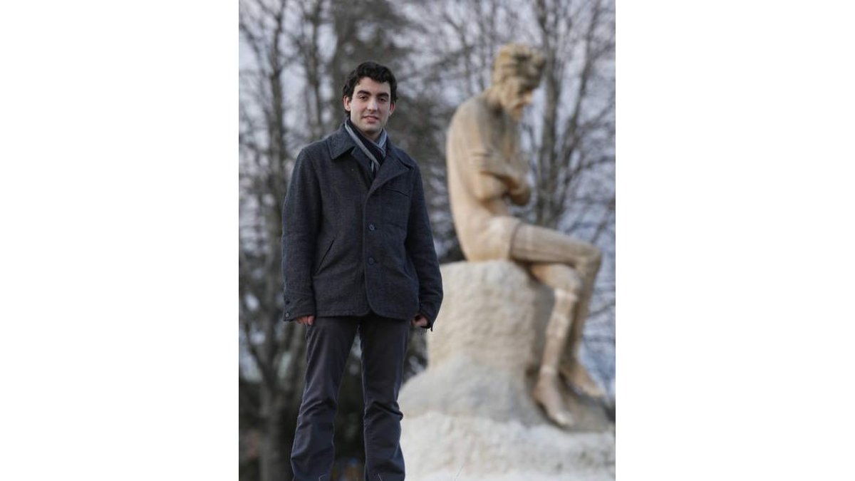 Guillermo Jáñez, ayer en el Campus de León.