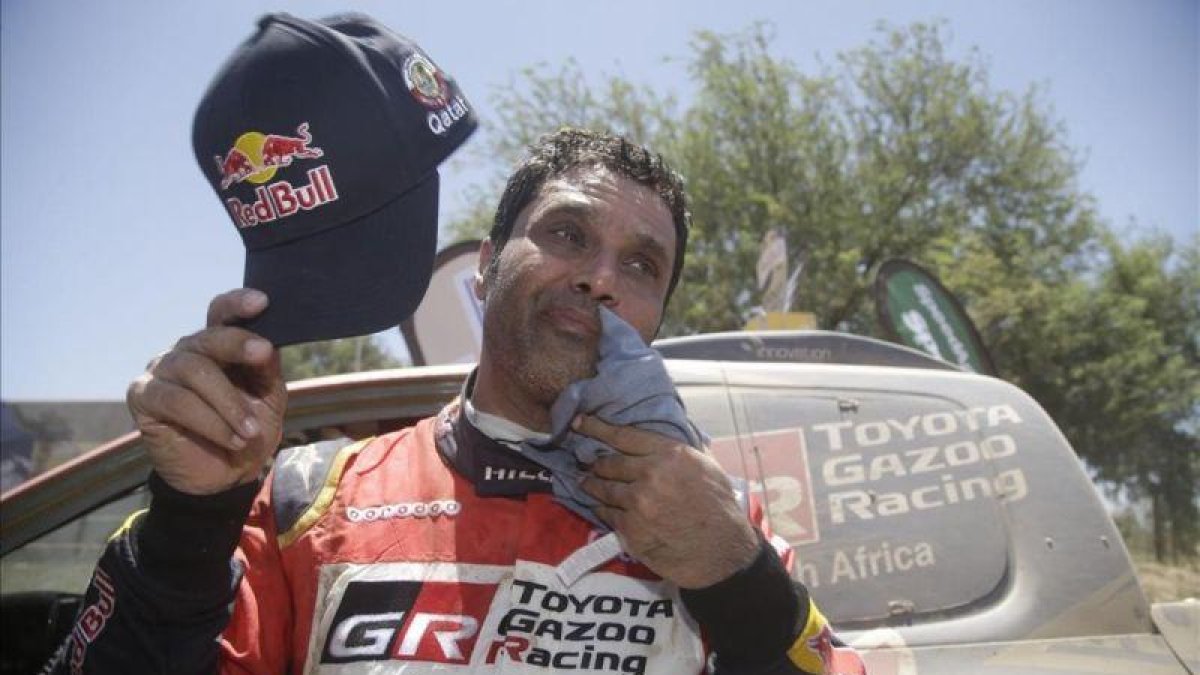 Nasser Al-Attiyah, en el rali Dakar.