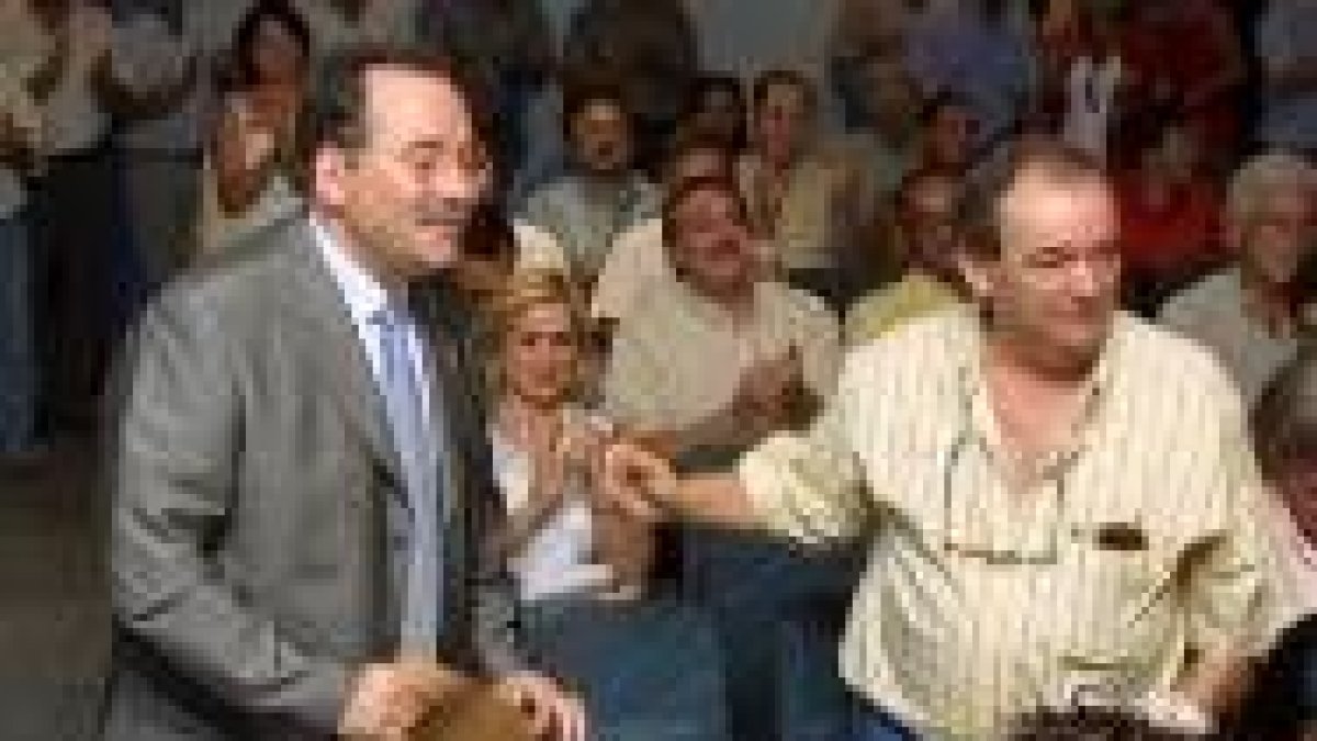 Saavedra, el día que tomó posesión como presidente comarcal