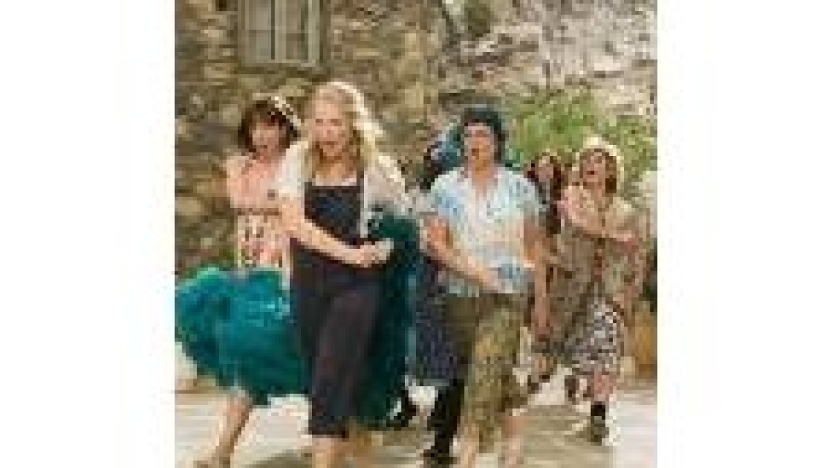 Imagen del musical sobre el grupo ABBA, «Mamma mia»