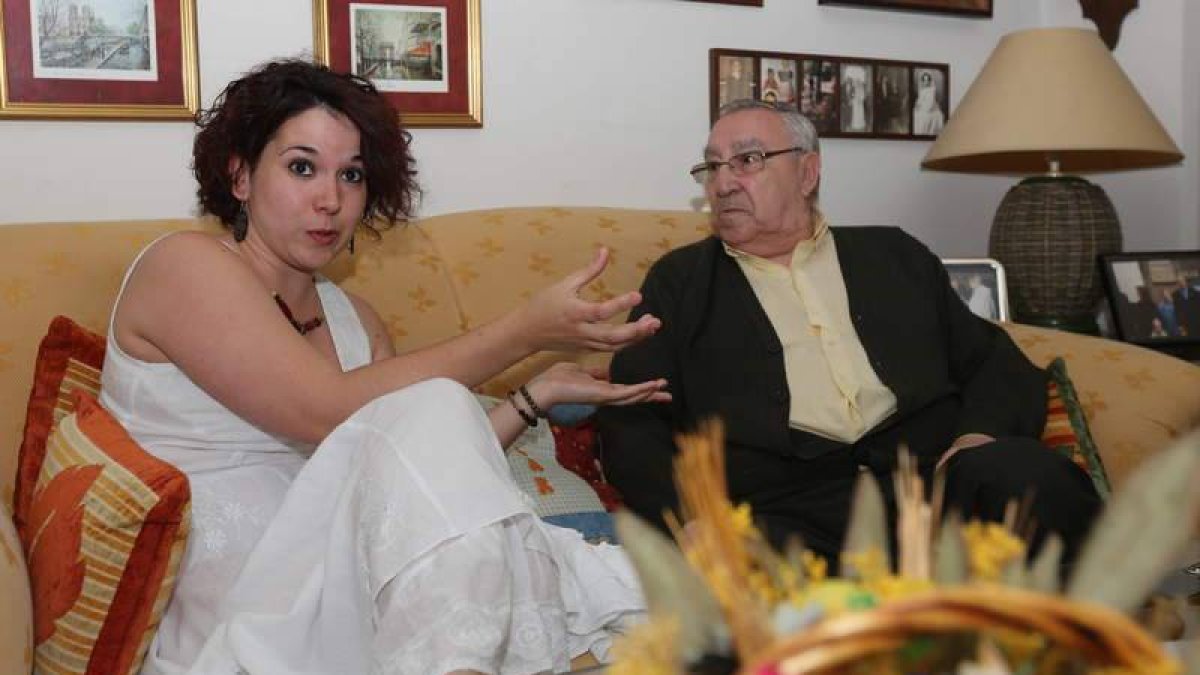 Sofía Delgado y Jaime Lobo