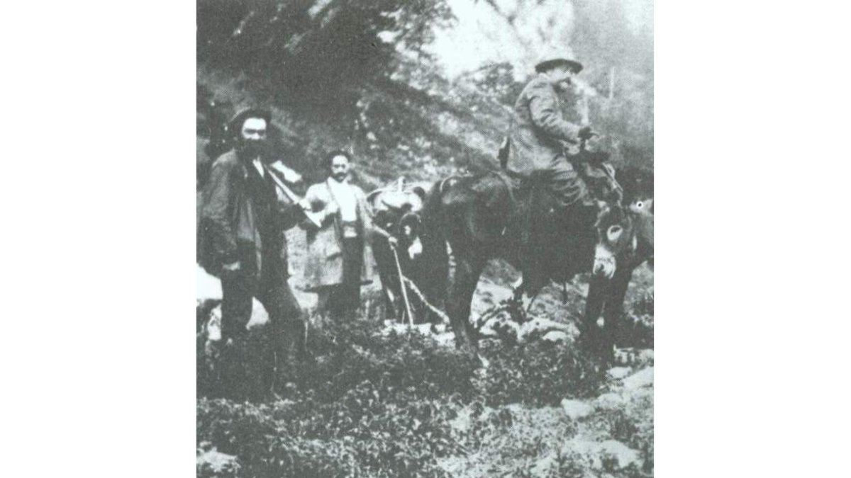 El Cainejo y Pedro Pidal, históricos montañeros de Picos.