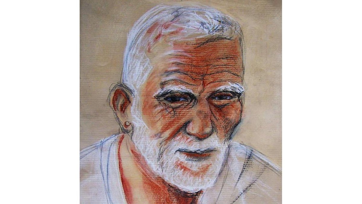 Hamid, una persona que marcó al autor de los dibujos, en definitiva, su amigo.