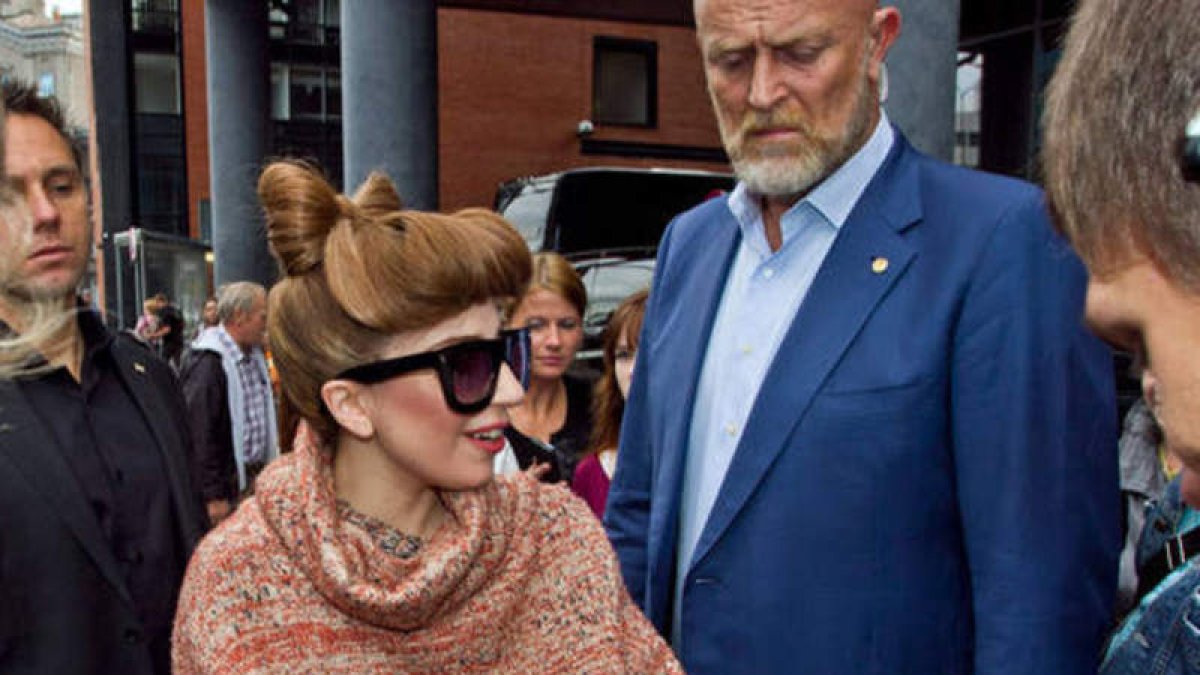 El guardaespaldas, con Rihanna.