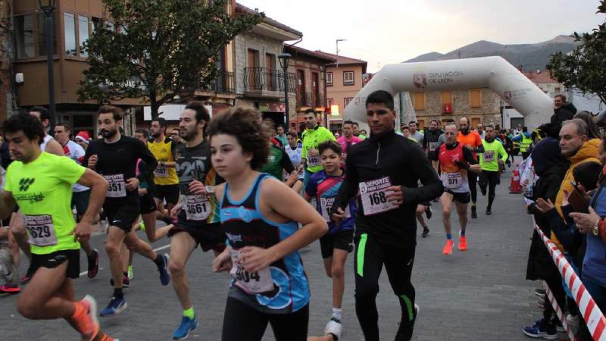 Carrera popular en La Robla.
