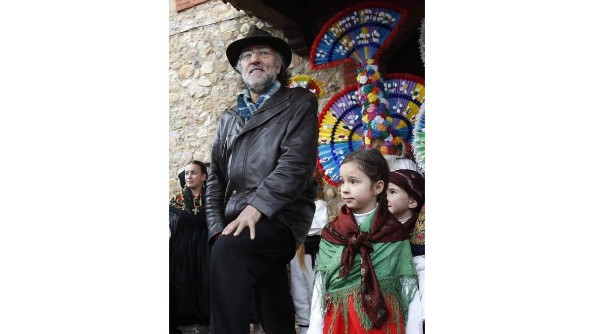 Blanco fue este año Guirrio de Honor en Llamas. JESÚS F. SALVADORES