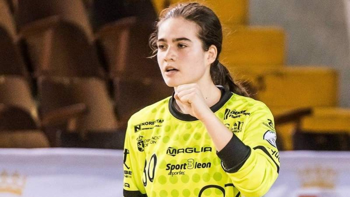 La jugadora leonesa comienza una nueva etapa. JESÚS F. SALVADORES