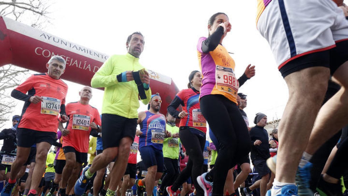 Media maratón de León. F. Otero Perandones.