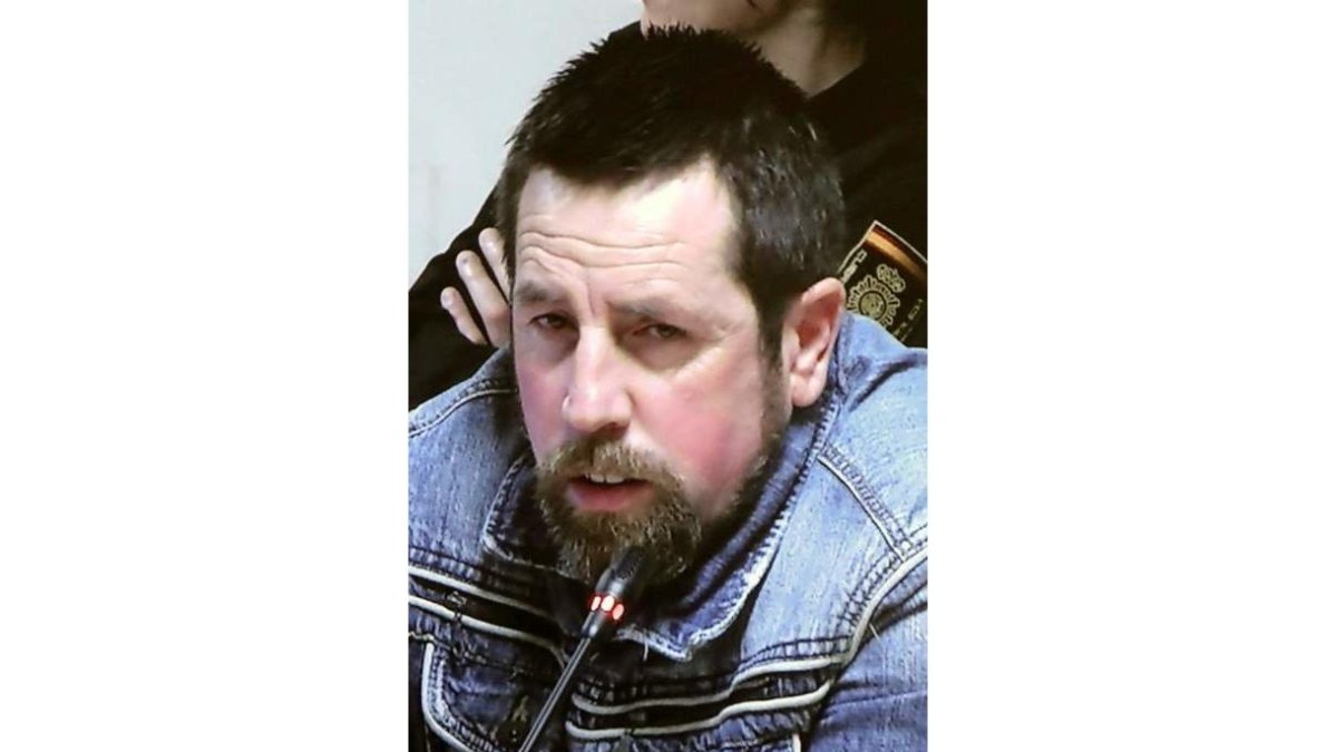 Abuin Gey, durante el juicio celebrado en Galicia.