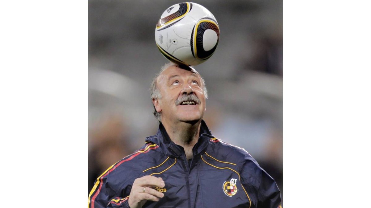 Vicente del Bosque, seleccionador nacional de fútbol