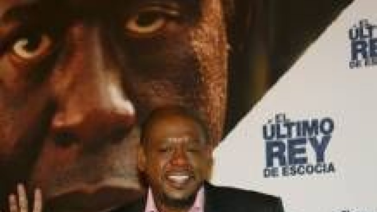Forest Whitaker durante la presentación de la película