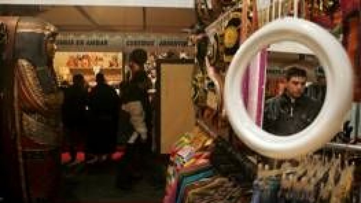 Uno de los puestos de la Feria Internacional