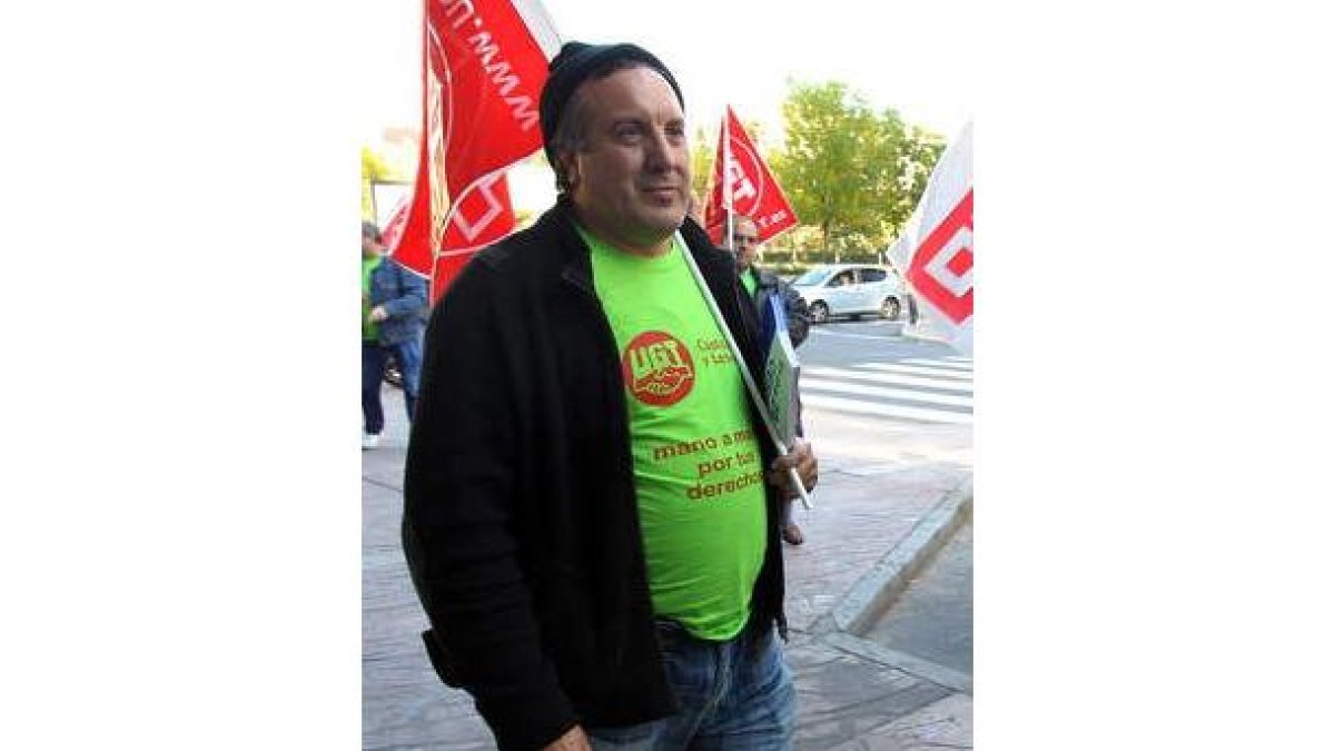 Díez es afiliado de UGT desde hace 12 años.