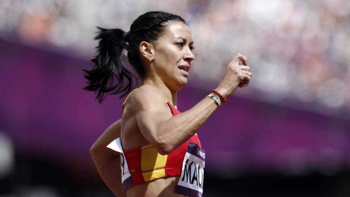 La atleta Isabel Macías.