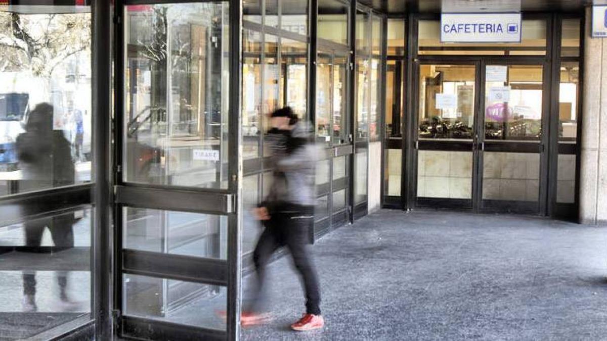 Imagen reciente de la cafetería de la estación de autobuses, tomada la semana pasada.