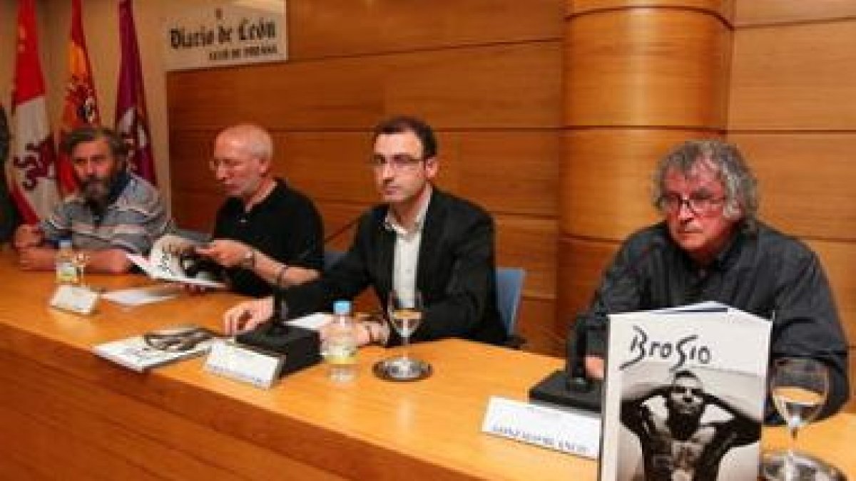 Fulgencio Fernández, Julián Alonso, Roberto Fernández y Gonzalo Blanco.