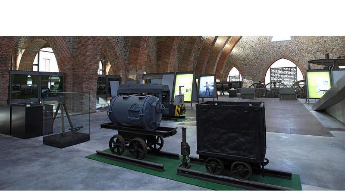 Instalaciones del Museo de la Minería y la Siderurgia de Castilla y León, en Sabero.