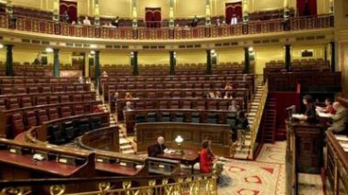 Rajoy y Zapatero, tras un atentado.
