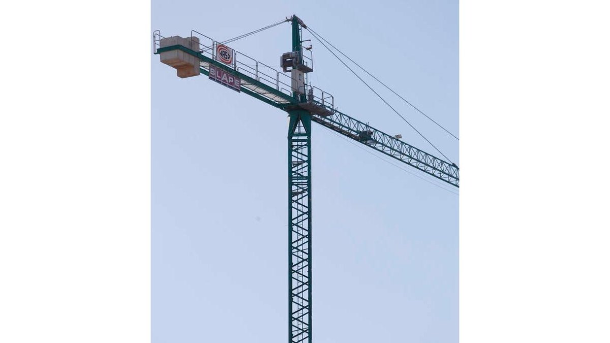 Imagen de una construcción en proceso. JESÚS F. SALVADORES