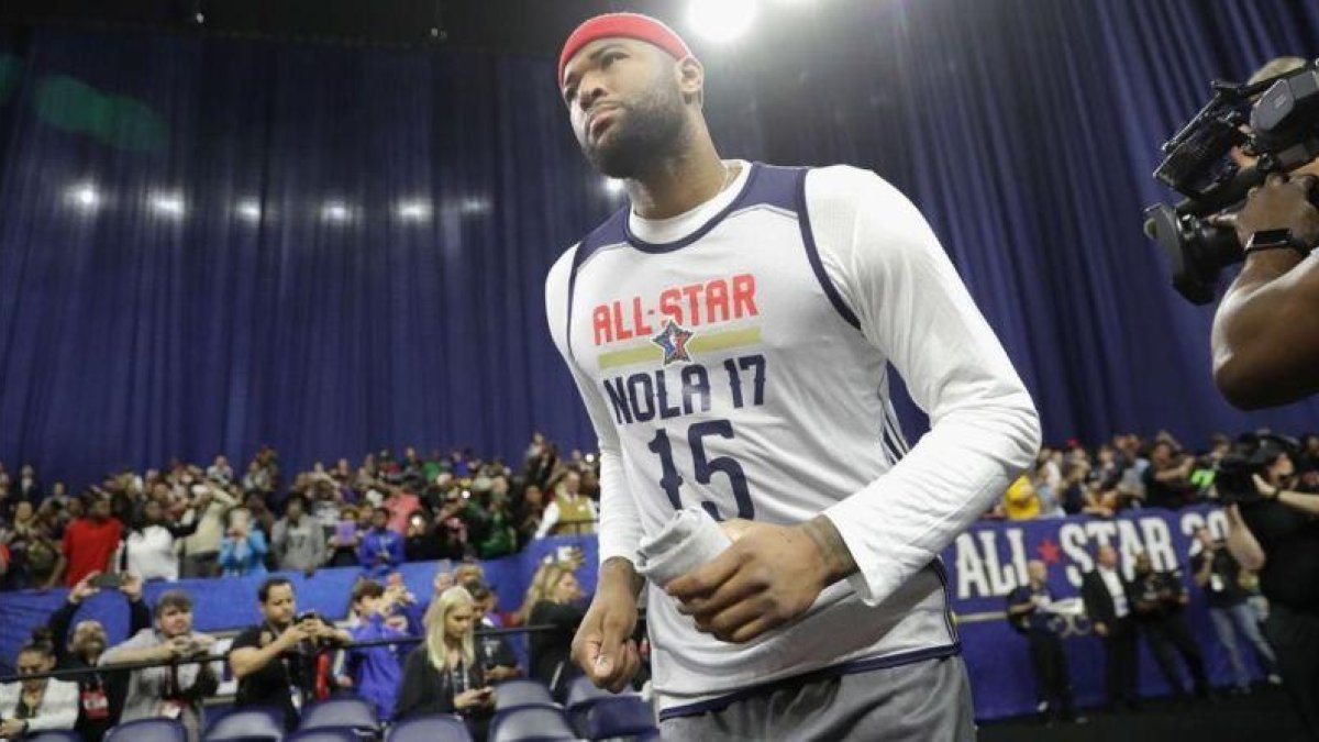 DeMarcus Cousins en el All Star 2017.