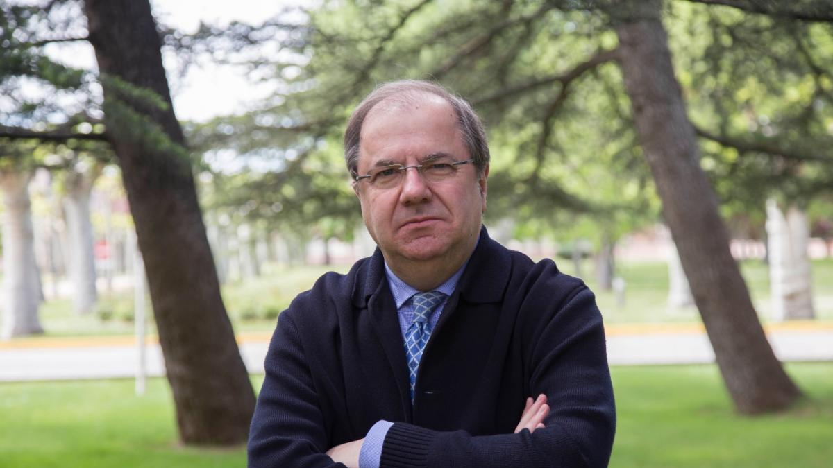 El presidente de la Junta, Juan Vicente Herrera