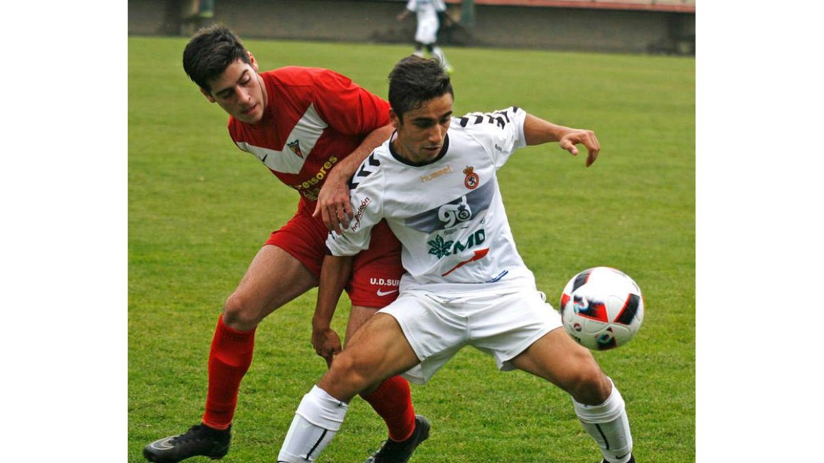 El equipo leonés cedió un punto ante los vallisoletanos. F. OTERO