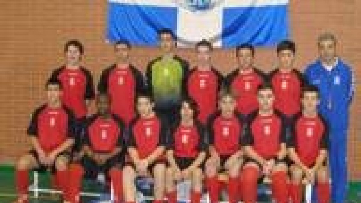 Un equipo de fútbol sala de las Escuelas de Gordón