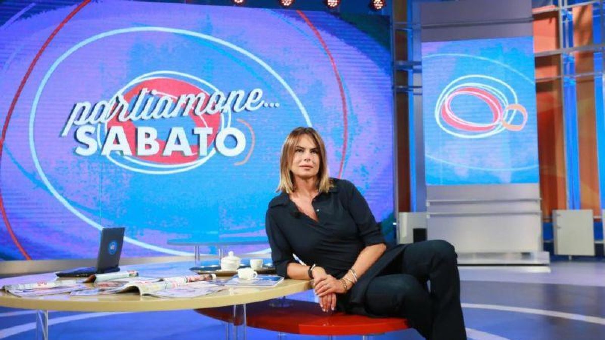 Paola Perego, presentadora del programa de la RAI 'Parliamone sabato'.