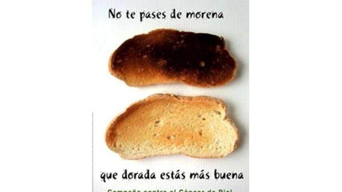 La tostada es el gancho publicitario para las jóvenes