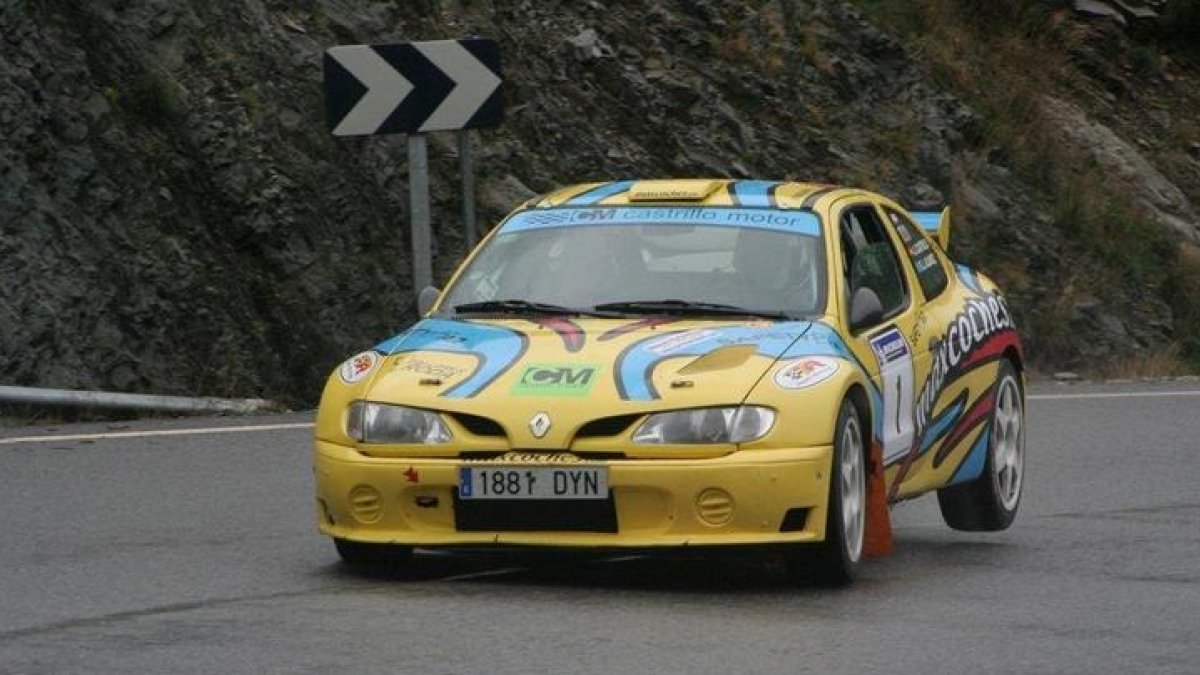 Julio César Castrillo fue el ganador de la III Edición del Rally Sprint Valle de Laciana en 2006. TEAM REPAUTO