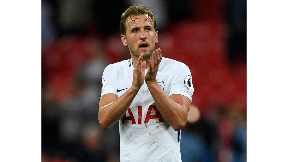 Harry Kane renovó su contrato por seis temporadas. NEIL HALL