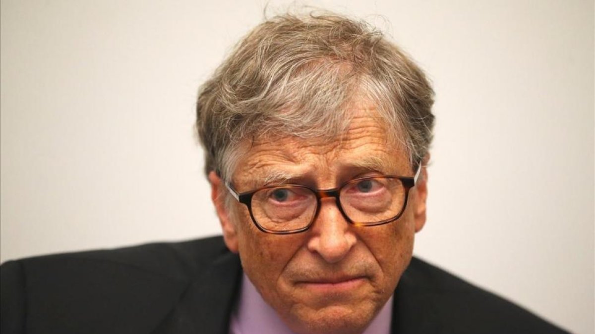Bill Gates, este jueves en Londres.
