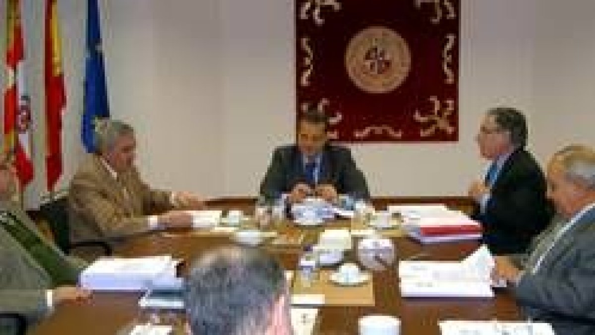 Reunión del Consejo Consultivo de Castilla y León ayer en Zamora