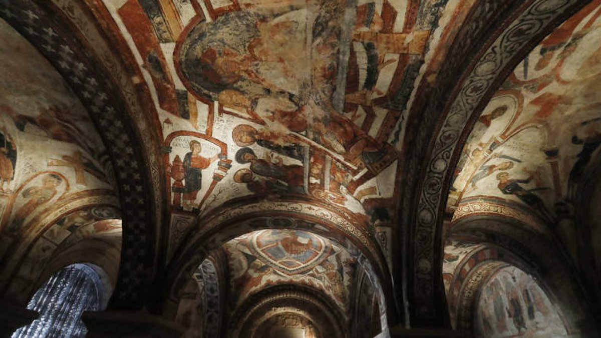 Pinturas murales del Panteón Real de la Colegiata de San Isidoro. 