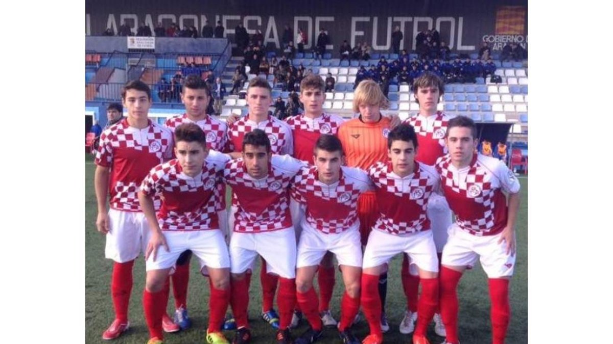 Formación del combinado autonómico sub 18 que derrotó a Asturias.