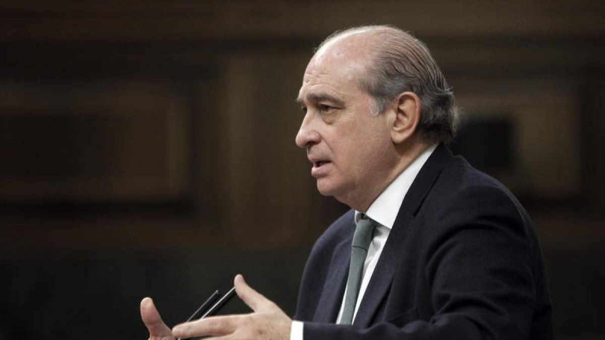 El ministro del Interior, Jorge Fernández Díaz.