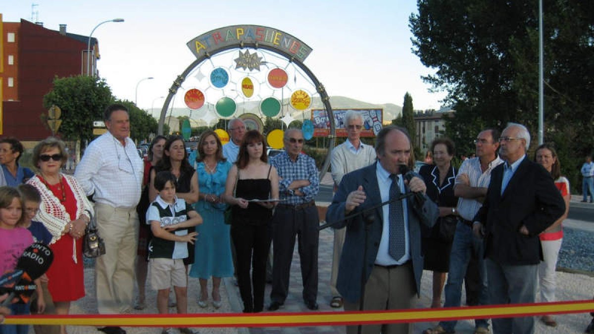 El alcalde de Bembibre, José Manuel Otero Merayo, durante la inauguración.