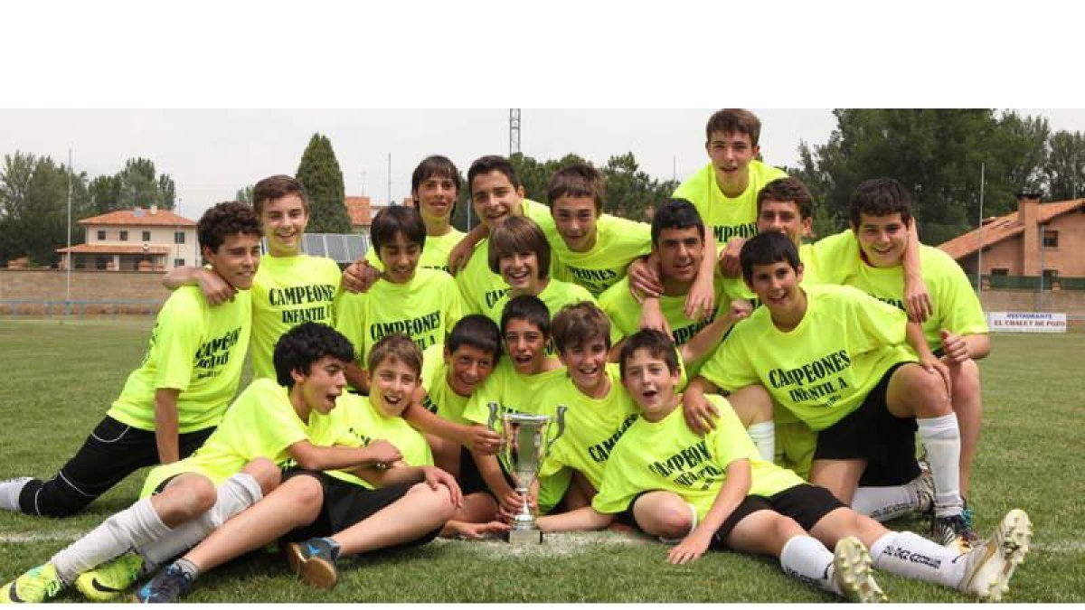 Formación del equipo del San Andrés, campeón de Copa de la 1.ª División Provincial Infantil.