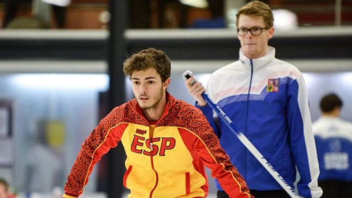 Eduardo de Paz en uno de los últimos torneos que ha disputado en la categoría júnior.