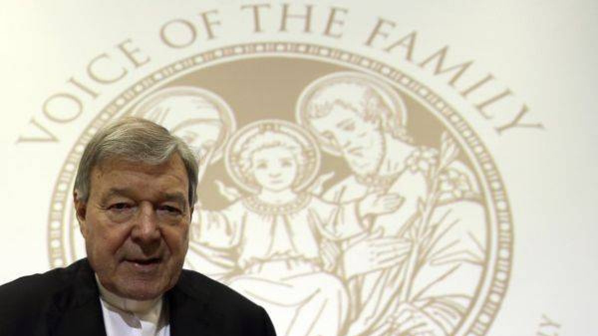 El cardenal Pell, tesorero del Vaticano.