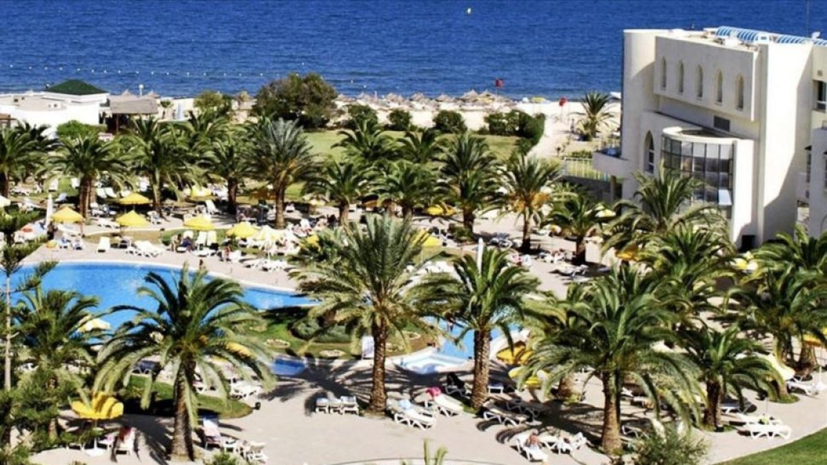 Hotel de TUI en Túnez.