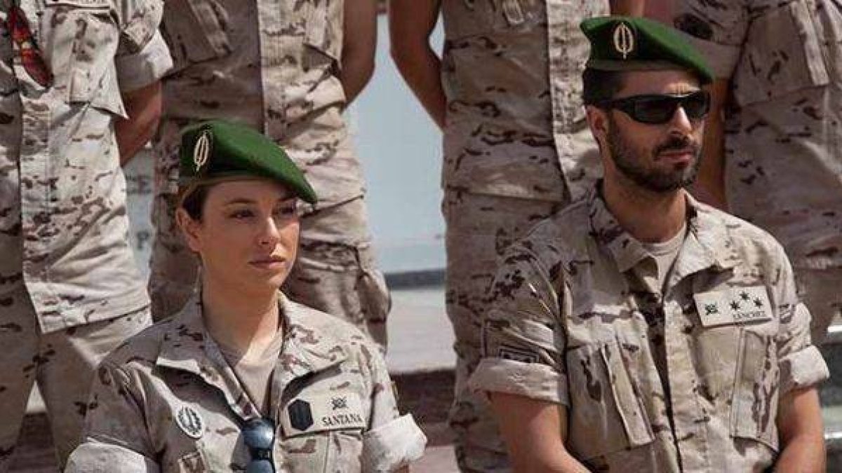 Blanca Suárez y Hugo Silva, en 'Los nuestros'.