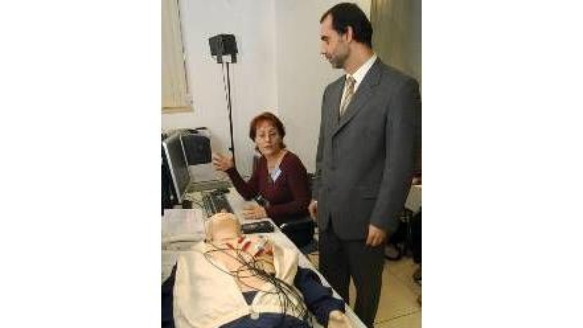 César Antón, durante la presentación de este novedoso servicio