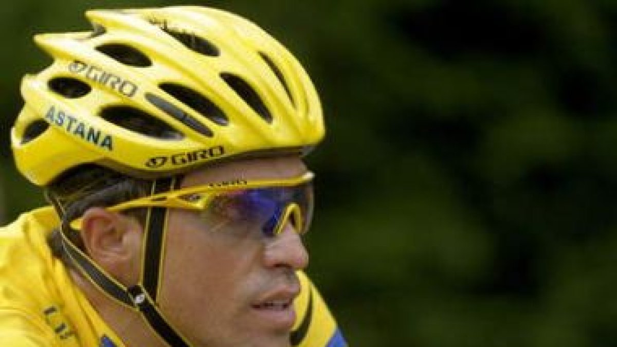 Alberto Contador, en el último Tour donde dio positivo.
