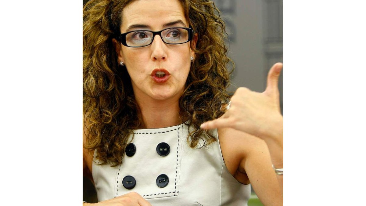 La viceportavoz socialista, Natalia Rodríguez Picallo.