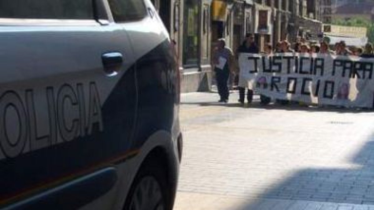 Imagen de archivo de una manifestación de protesta por la muerte de la víctima.